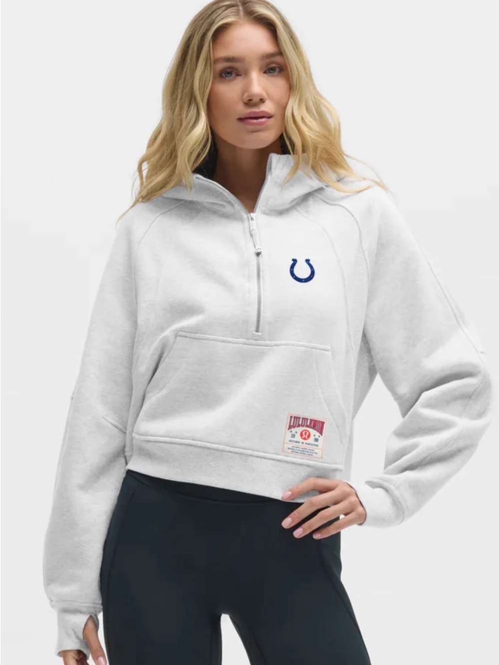 Lululemon Scuba Half Zip Oversized Hoodie- Indianapolis Colts - NWT